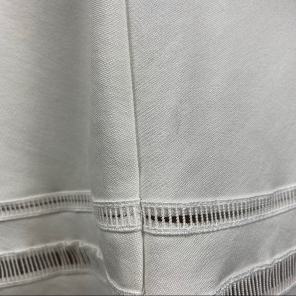 FRENCH CONNECTION WHITE FIT & FLARE MINI DRESS - Picture 6 of 9